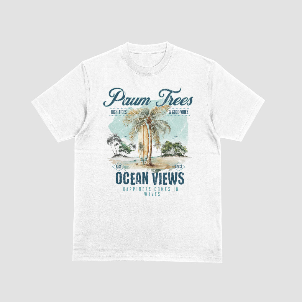 Paumtrees Ocean views White tee