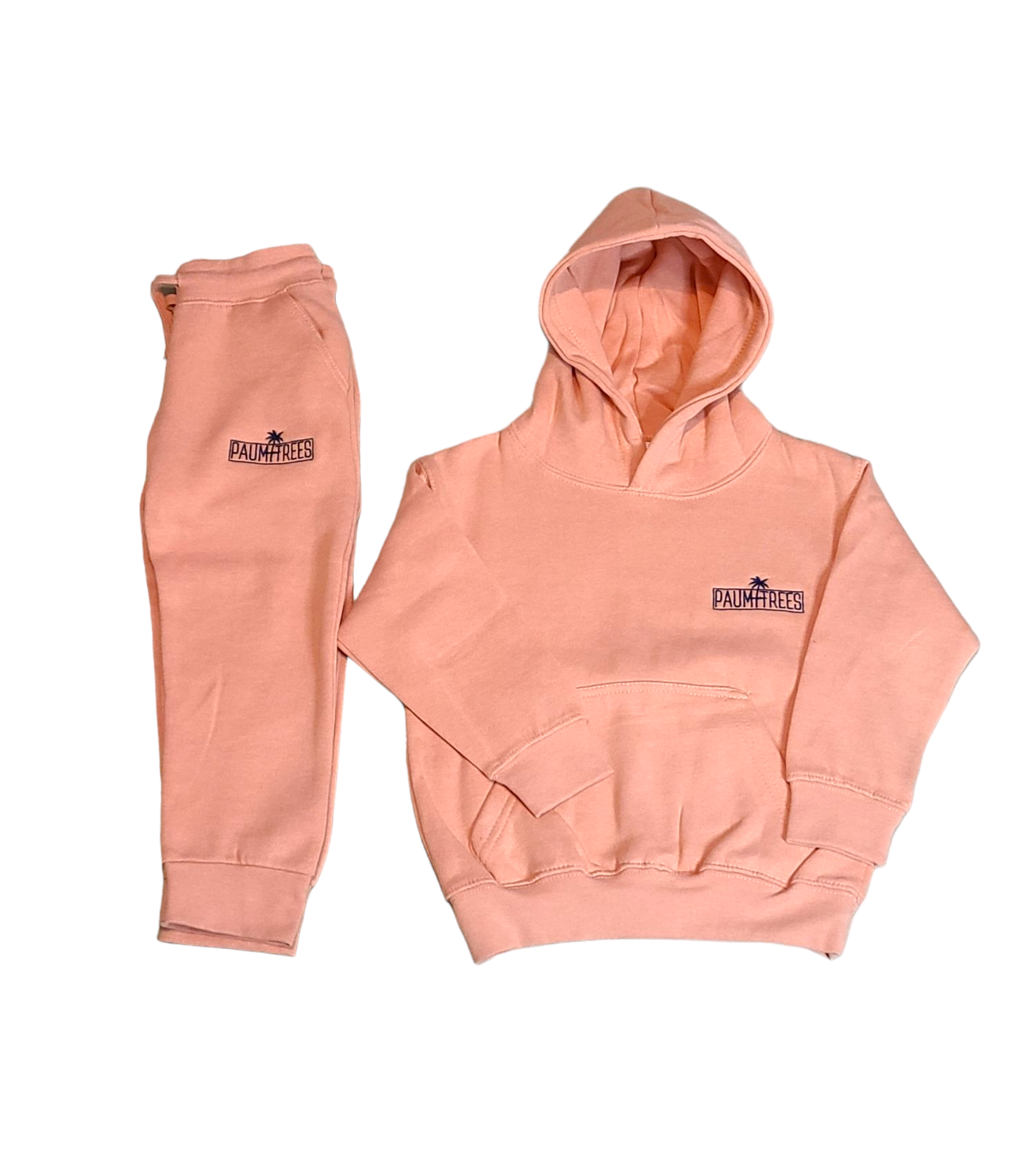 Youth Paumtrees Onyx or Peach Sweat suit🖤🧡