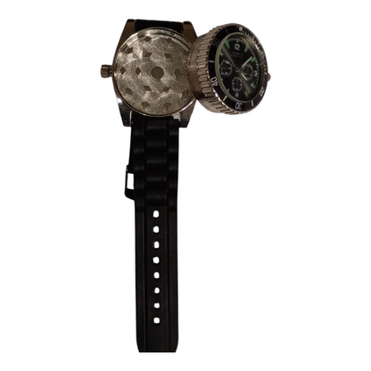 2-in-1 Secret Herb Grinder Wristwatch – Stealth Secret Compartment Watch2-in-1 Secret Herb Grinder Wristwatch – Stealth Secret Compartment Watch