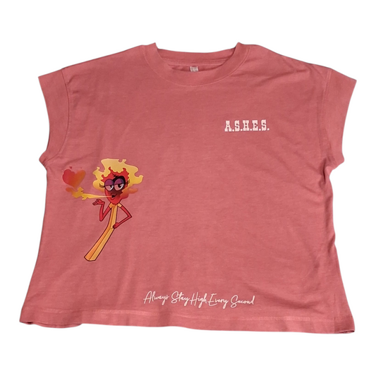 Here are title and description options tailored for this relaxed muscle tee / cap-sleeve top:  Option 1: Bold & Streetwear-Focused (Recommended) Product Title: