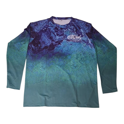 BareHook Performance Fishing Long Sleeve UV Fishing Shirt – Grey Camo