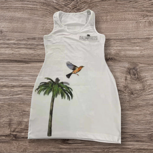 White Paumtrees summer dress