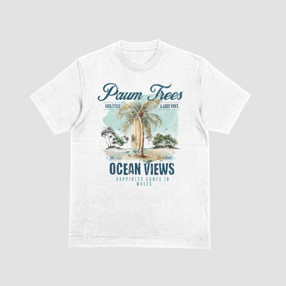 Paumtrees Ocean views White tee