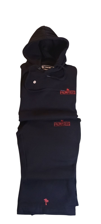 Paumtrees Black and Red Sweat suit 🖤❤️