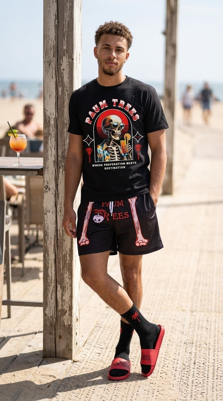 Paumtrees Skull Island shorts