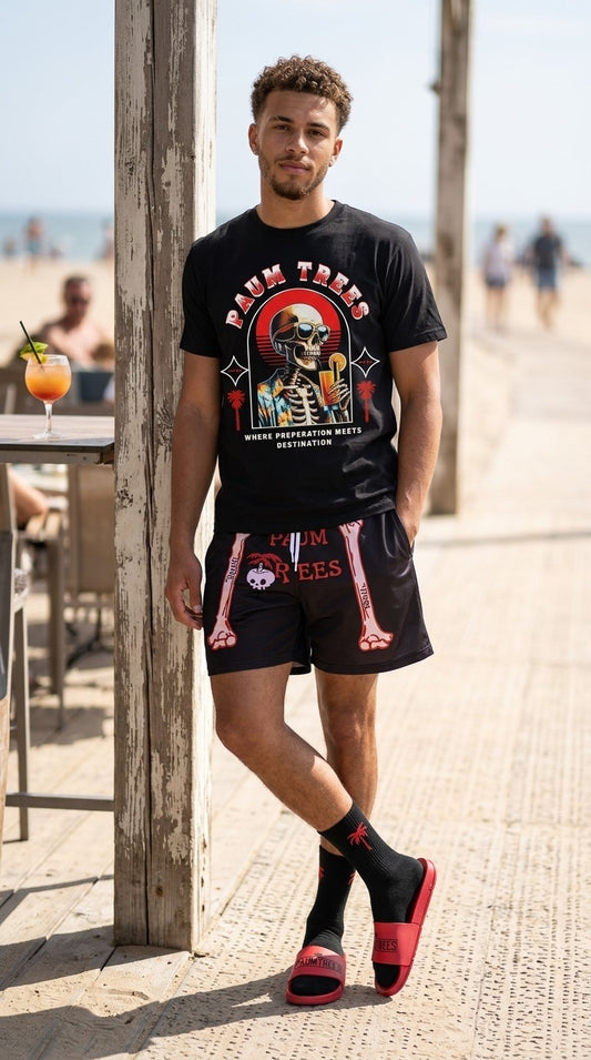 Paumtrees Skull Island shorts
